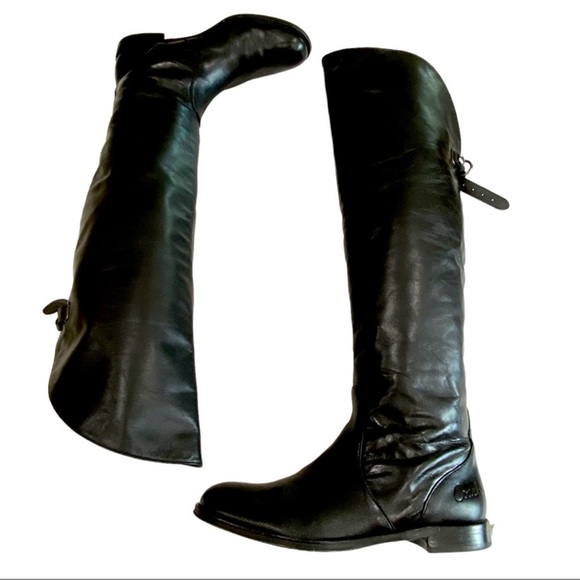 Coach Cheyenne Over The Knee Genuine Leather Boots - Picture 5 of 10